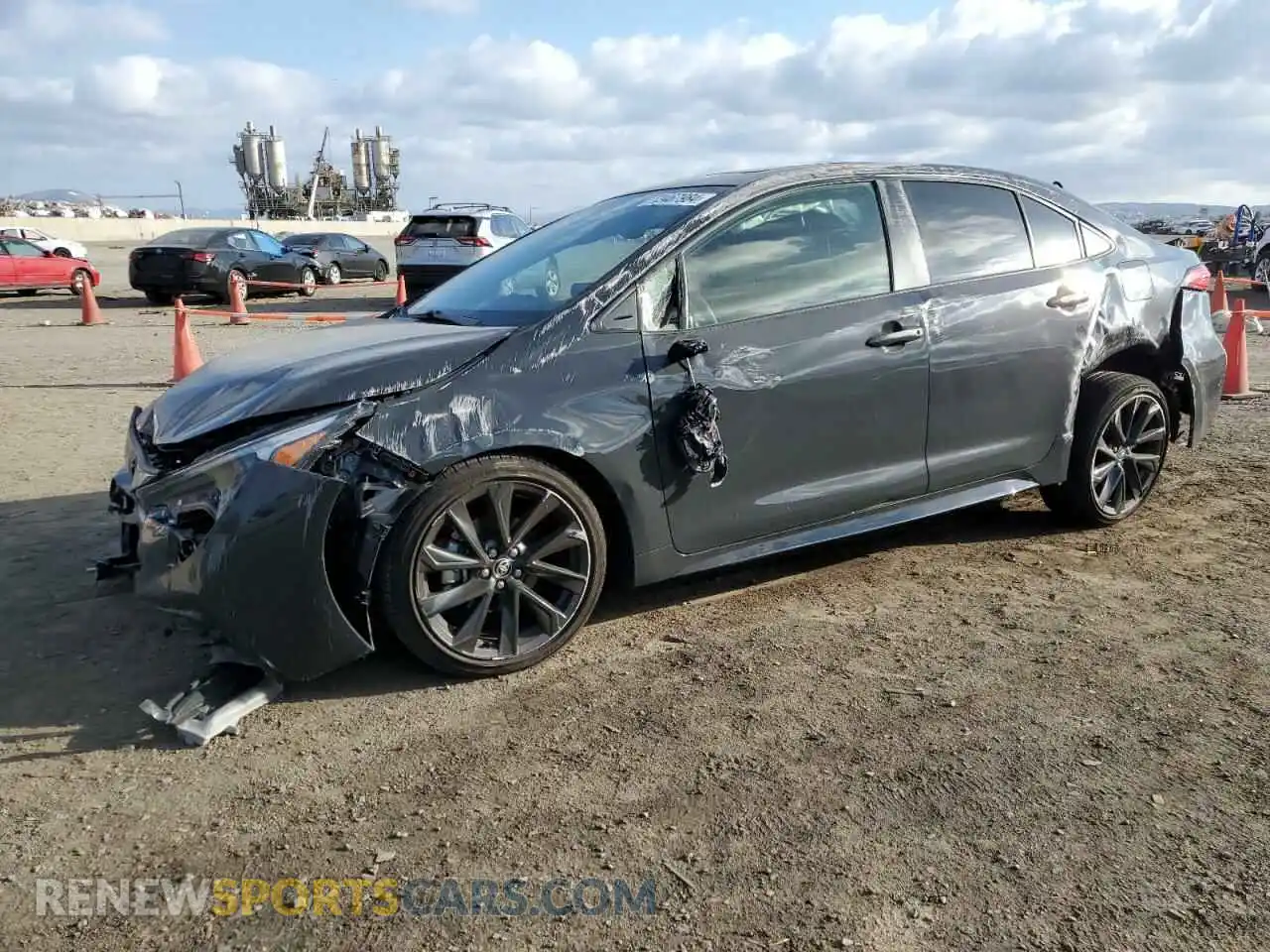 1 Photograph of a damaged car JTDP4MCE2P3515897 TOYOTA COROLLA 2023