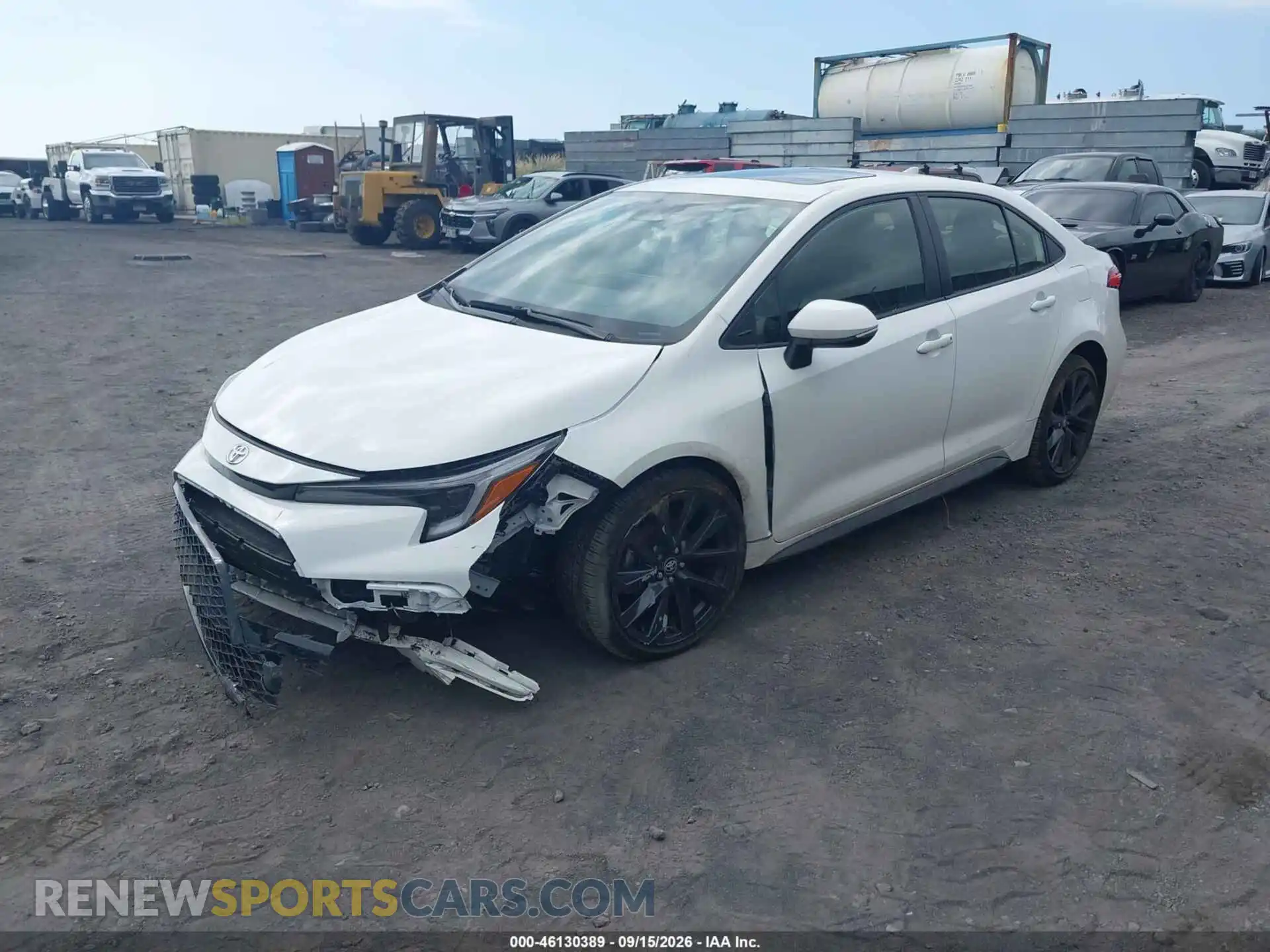 2 Photograph of a damaged car JTDP4MCE3P3518856 TOYOTA COROLLA 2023