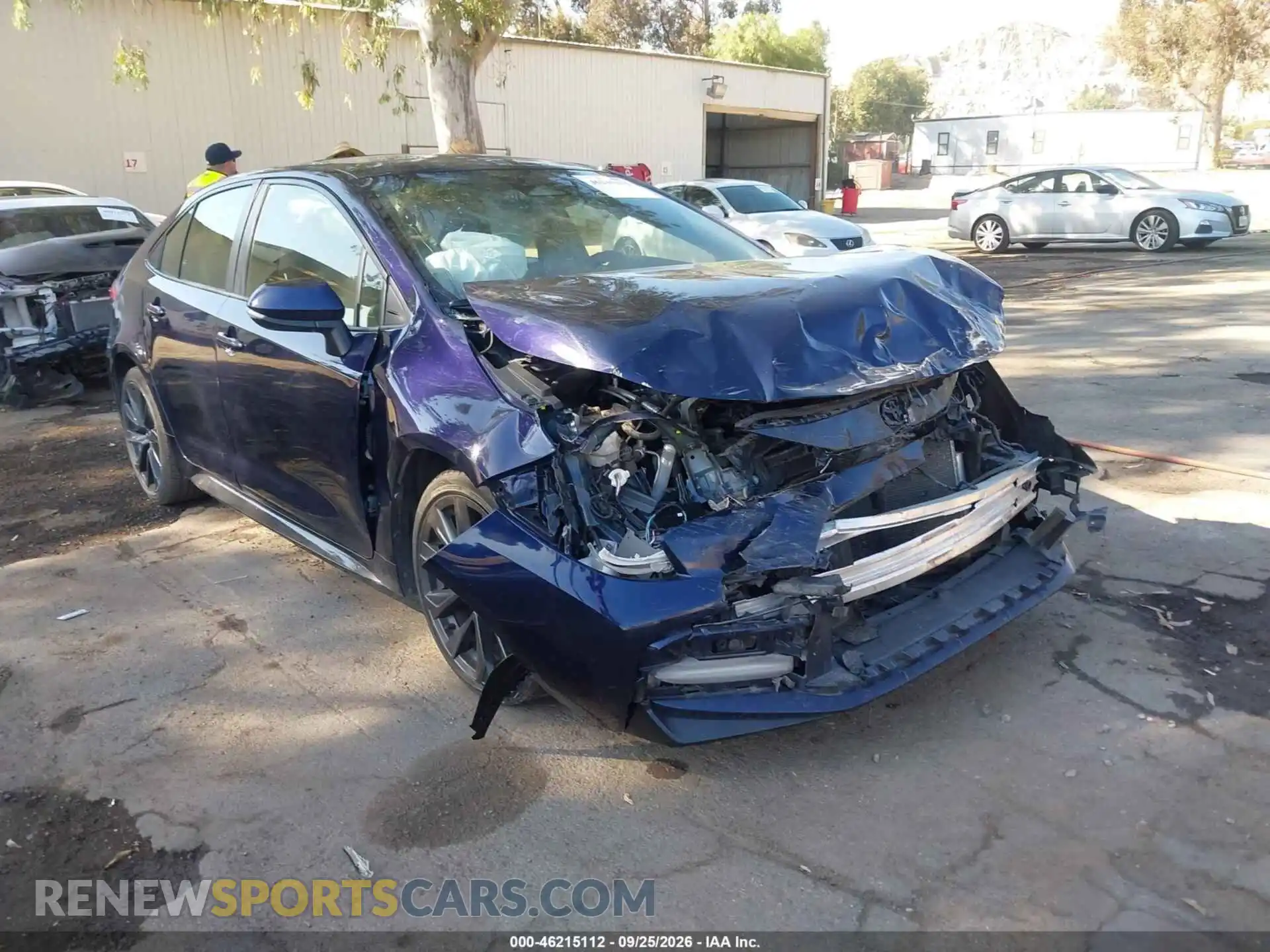 1 Photograph of a damaged car JTDP4MCE4PJ100527 TOYOTA COROLLA 2023
