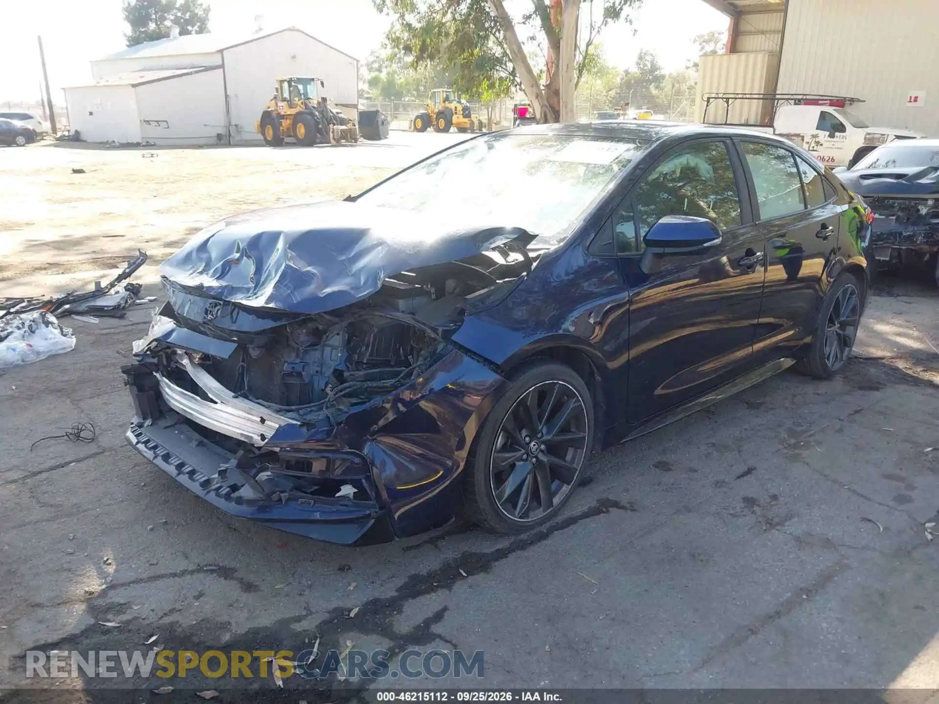 2 Photograph of a damaged car JTDP4MCE4PJ100527 TOYOTA COROLLA 2023