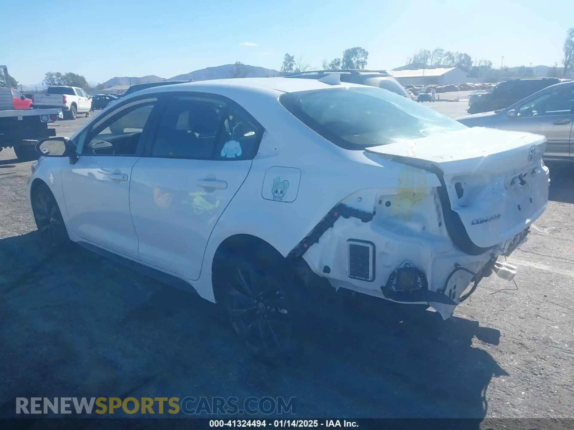 3 Photograph of a damaged car JTDP4MCE4PJ103542 TOYOTA COROLLA 2023