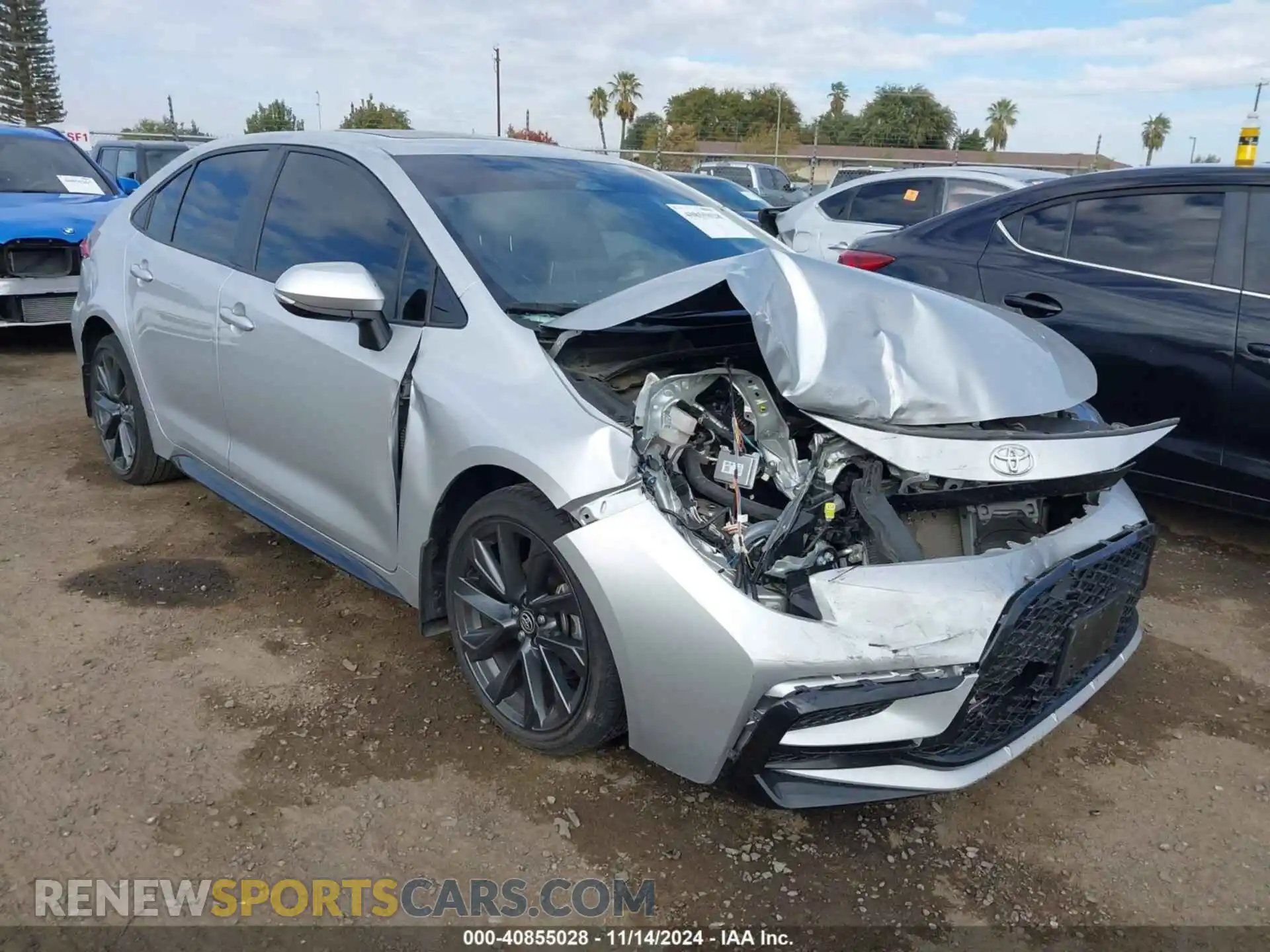 1 Photograph of a damaged car JTDP4MCE5P3515330 TOYOTA COROLLA 2023