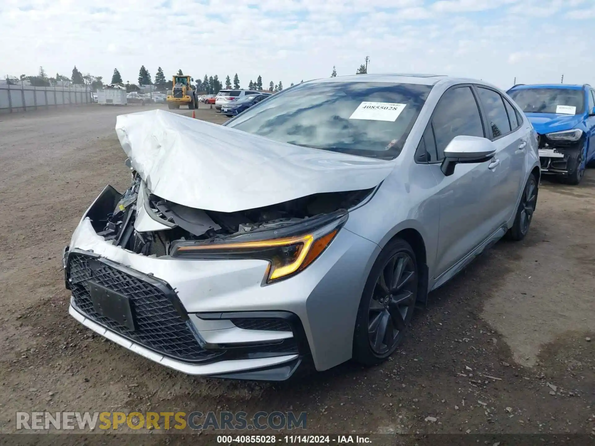 2 Photograph of a damaged car JTDP4MCE5P3515330 TOYOTA COROLLA 2023