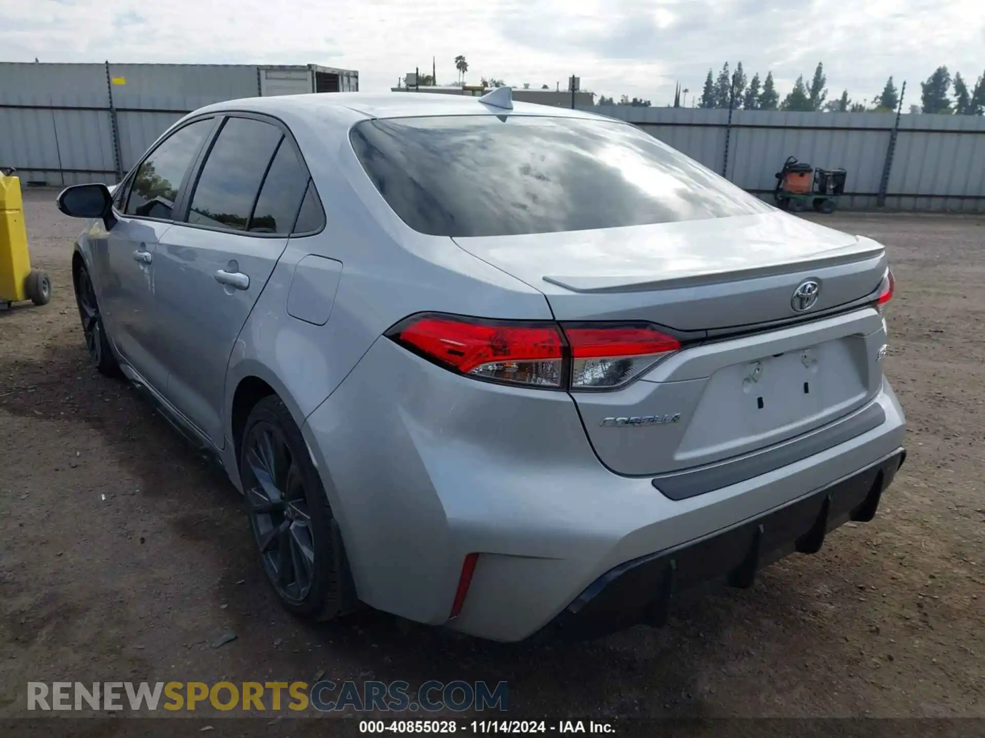 3 Photograph of a damaged car JTDP4MCE5P3515330 TOYOTA COROLLA 2023