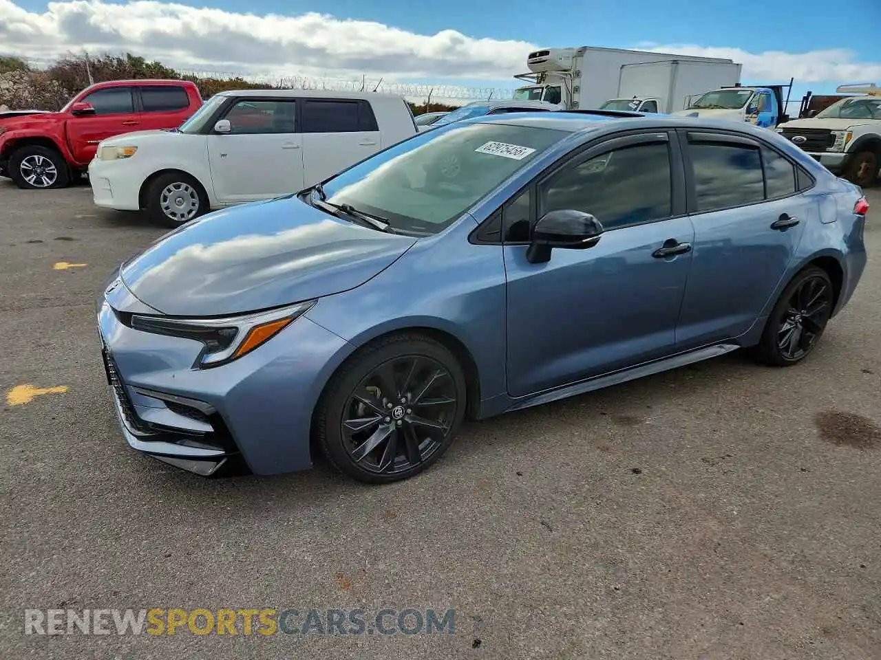 1 Photograph of a damaged car JTDP4MCE5P3516381 TOYOTA COROLLA 2023