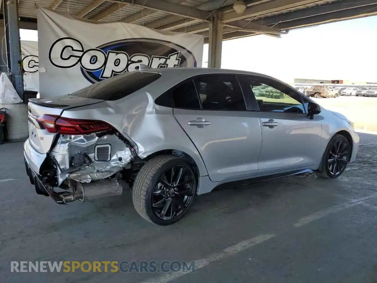 3 Photograph of a damaged car JTDP4MCE5P3516834 TOYOTA COROLLA 2023