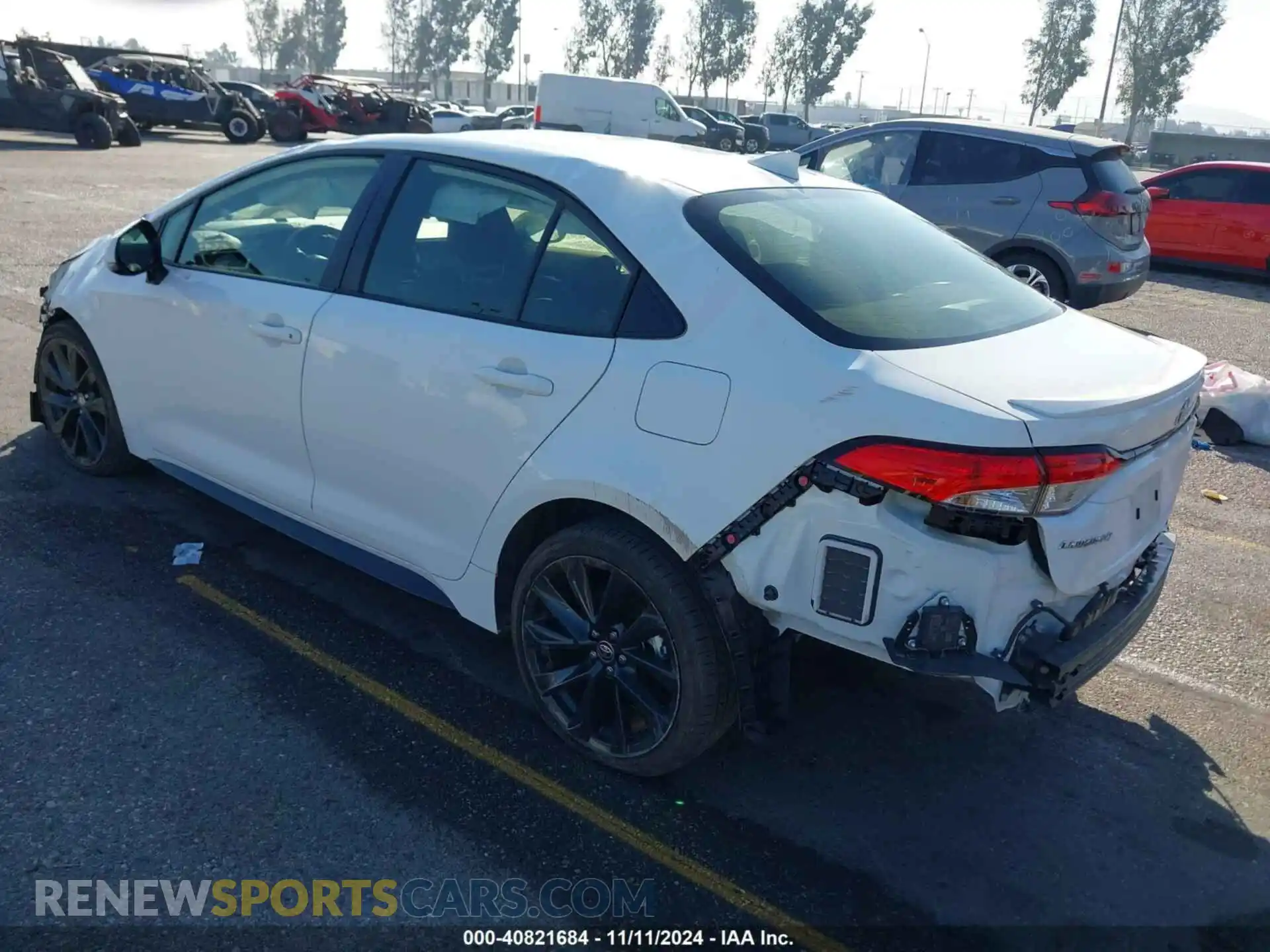 3 Photograph of a damaged car JTDP4MCE5P3518633 TOYOTA COROLLA 2023