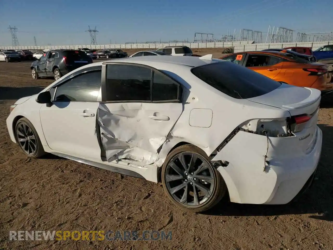 2 Photograph of a damaged car JTDP4MCE6PJ103090 TOYOTA COROLLA 2023
