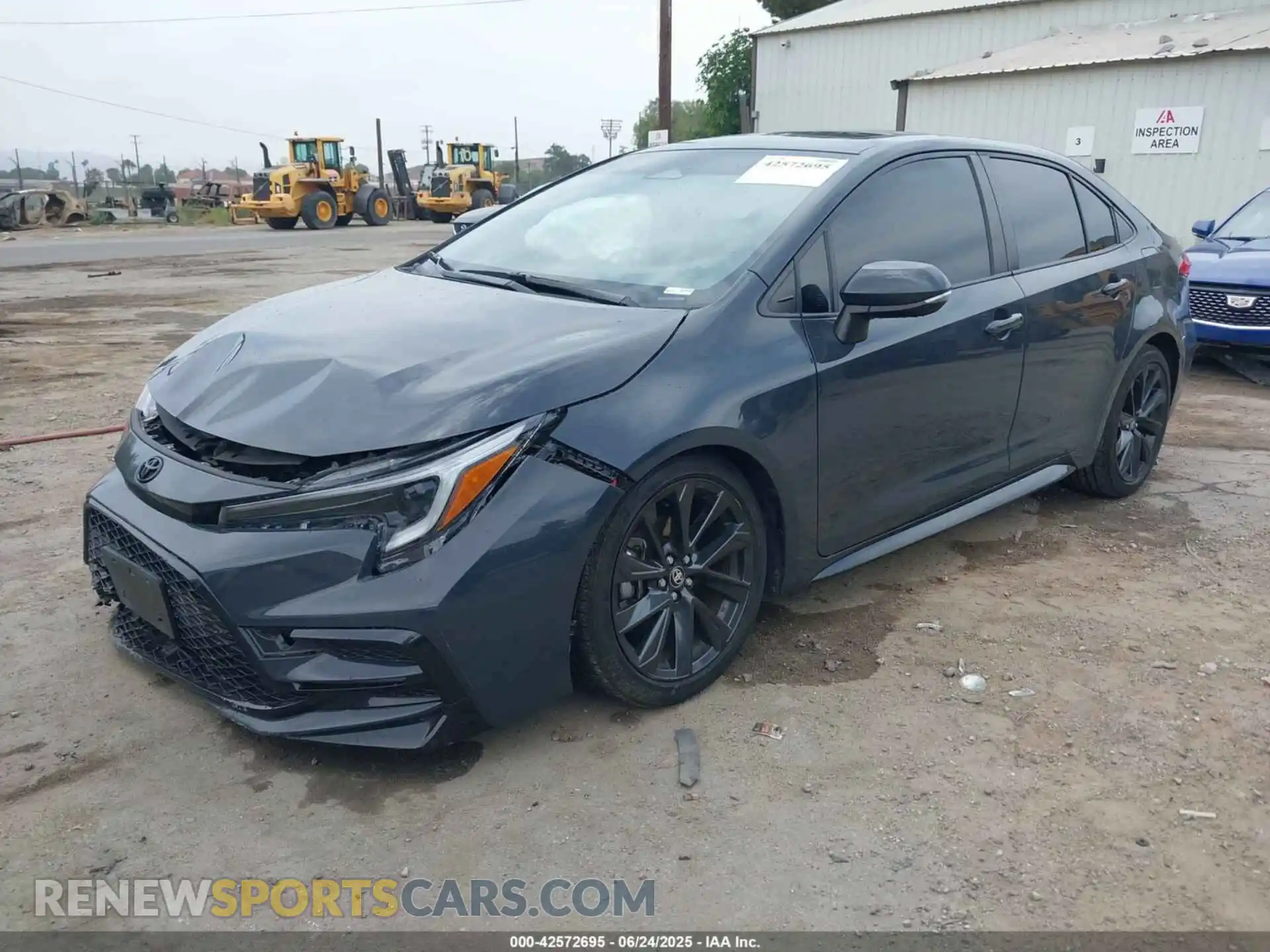 2 Photograph of a damaged car JTDP4MCE7P3514325 TOYOTA COROLLA 2023