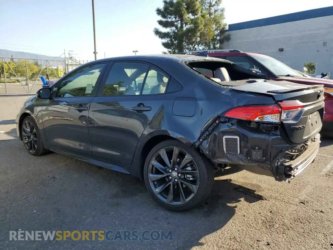 2 Photograph of a damaged car JTDP4MCE7P3516463 TOYOTA COROLLA 2023