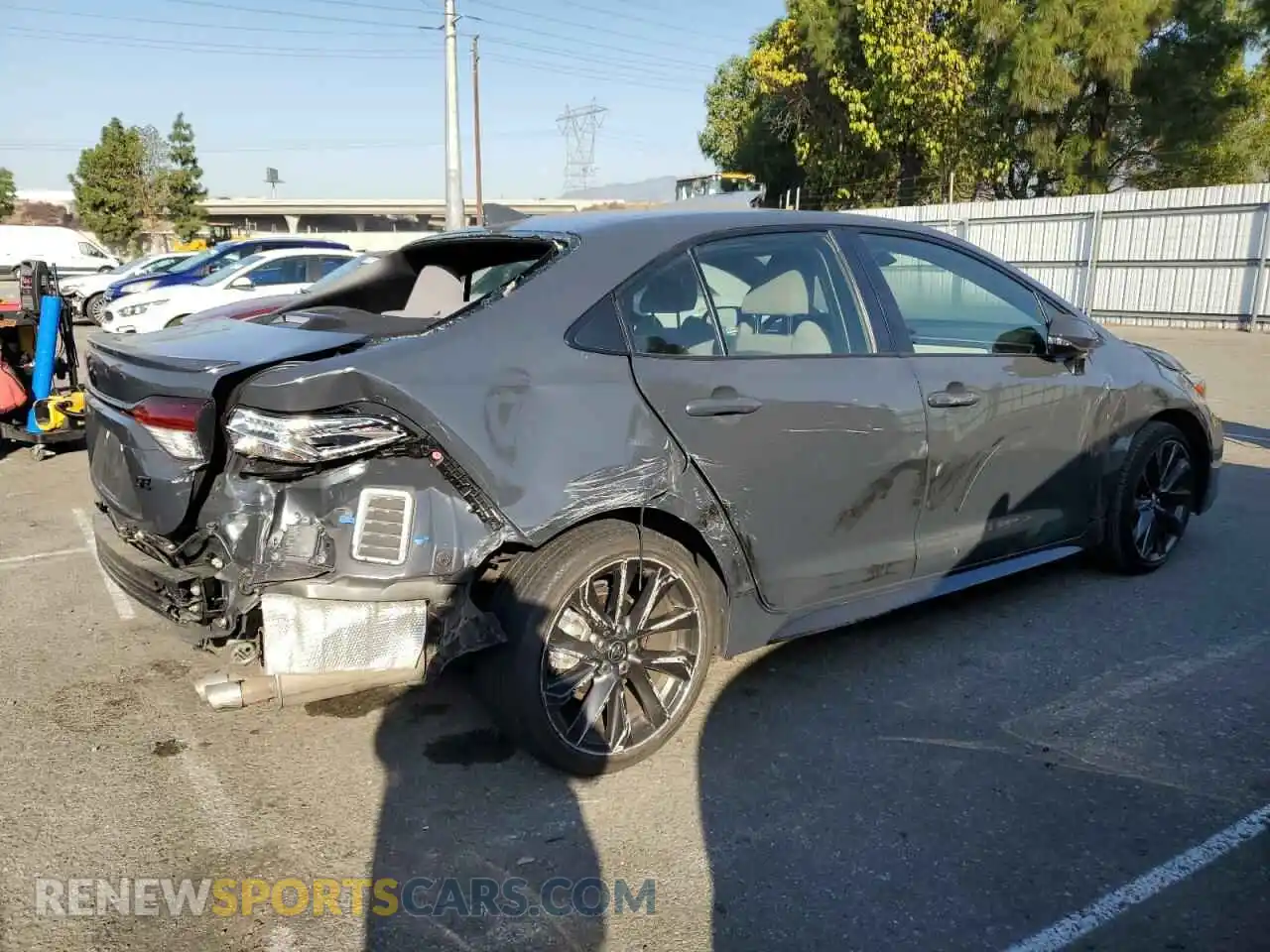 3 Photograph of a damaged car JTDP4MCE7P3516463 TOYOTA COROLLA 2023
