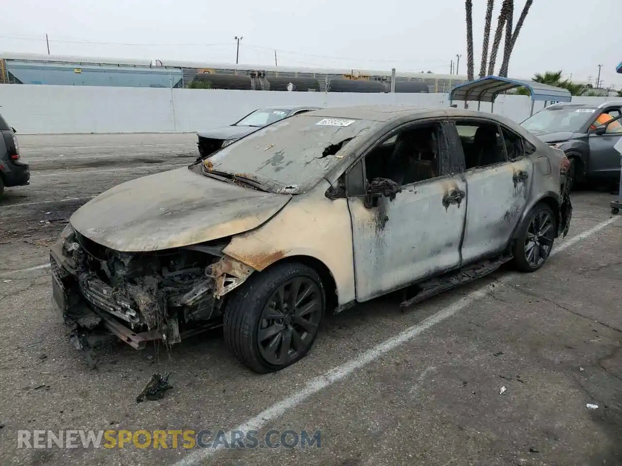 1 Photograph of a damaged car JTDP4MCE8P3514740 TOYOTA COROLLA 2023