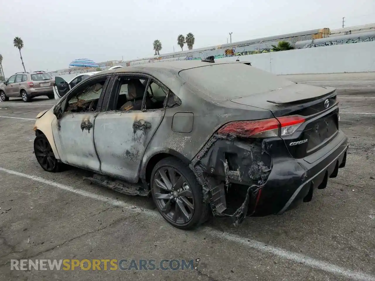 2 Photograph of a damaged car JTDP4MCE8P3514740 TOYOTA COROLLA 2023