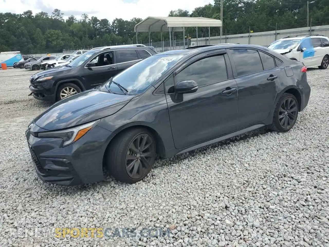 1 Photograph of a damaged car JTDP4MCE8P3517587 TOYOTA COROLLA 2023