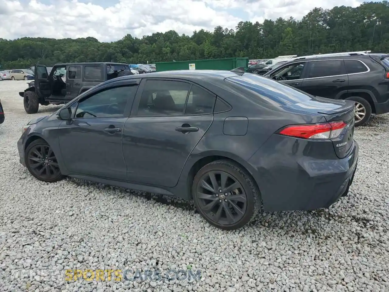 2 Photograph of a damaged car JTDP4MCE8P3517587 TOYOTA COROLLA 2023