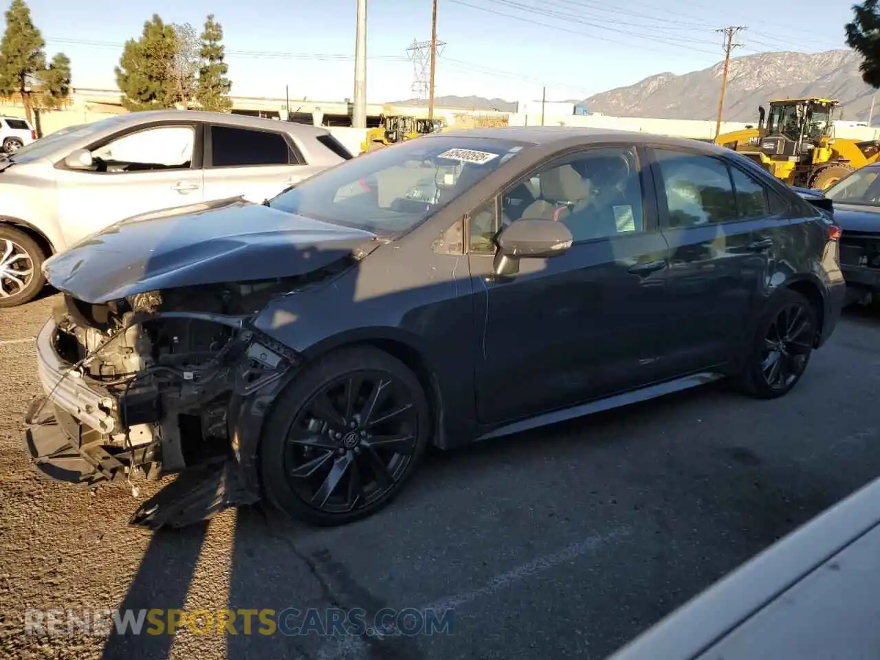 1 Photograph of a damaged car JTDP4MCE8P3518271 TOYOTA COROLLA 2023