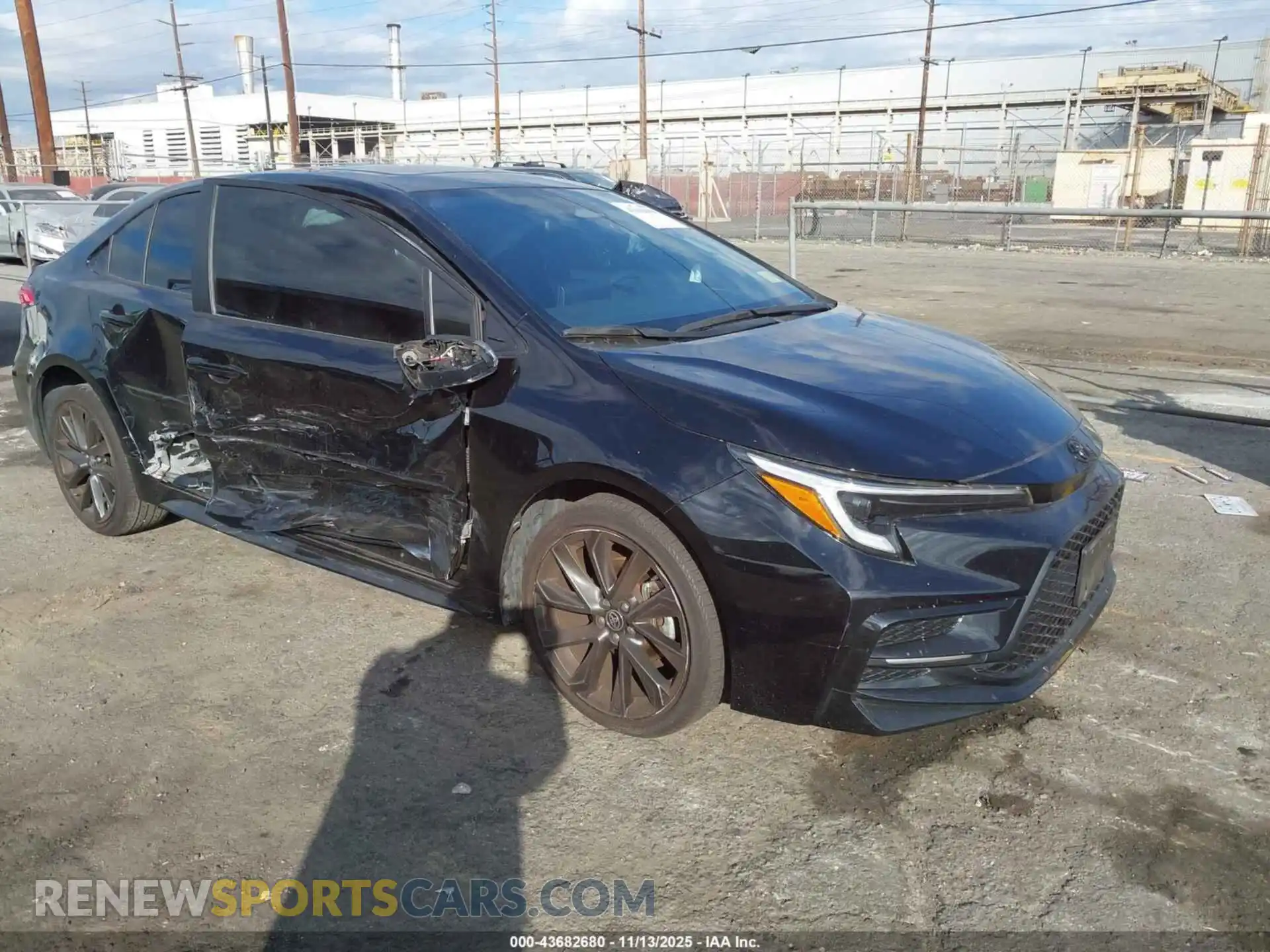 1 Photograph of a damaged car JTDP4MCE8PJ101941 TOYOTA COROLLA 2023