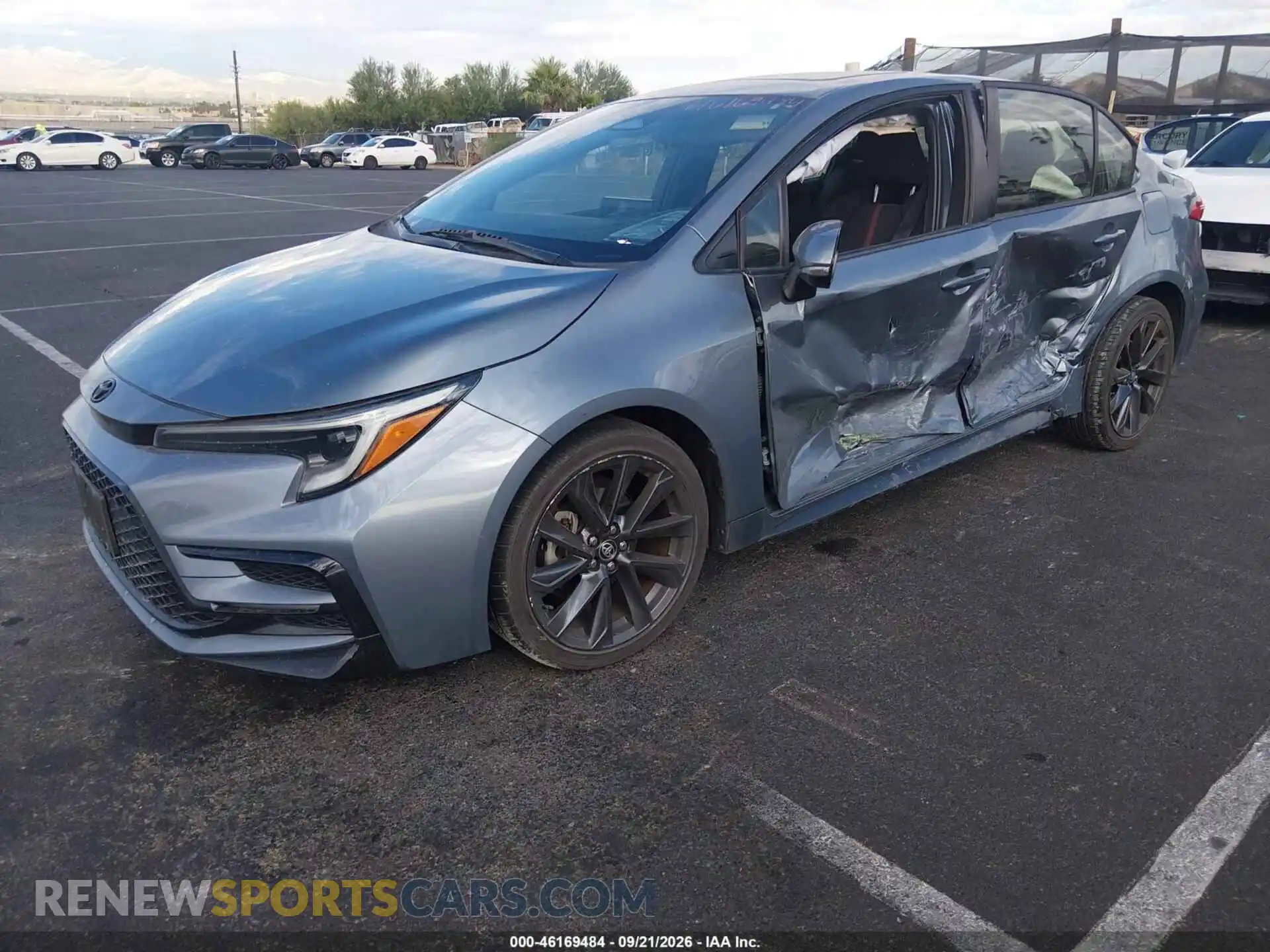 2 Photograph of a damaged car JTDP4MCE9P3515024 TOYOTA COROLLA 2023