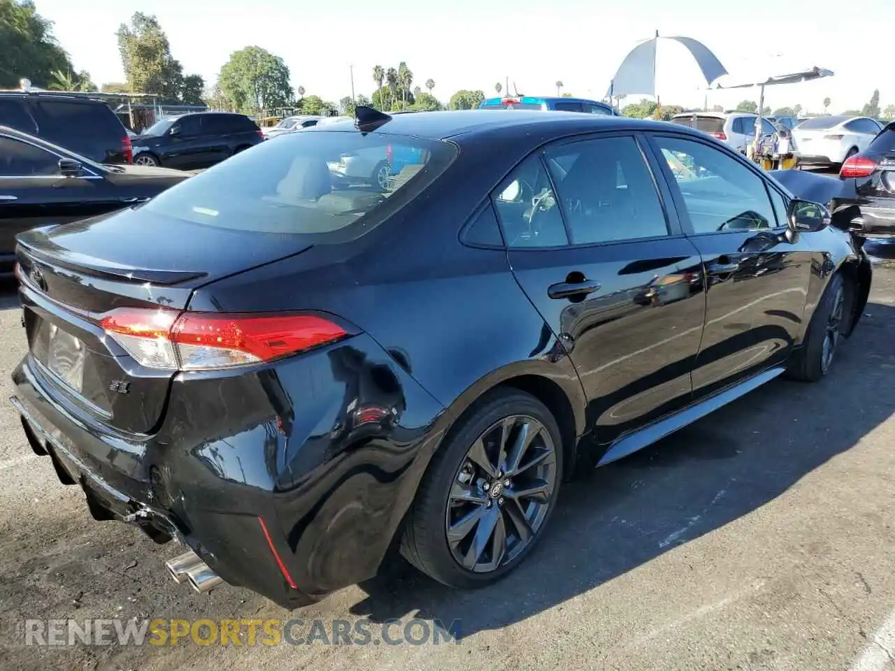 3 Photograph of a damaged car JTDP4MCE9P3515427 TOYOTA COROLLA 2023