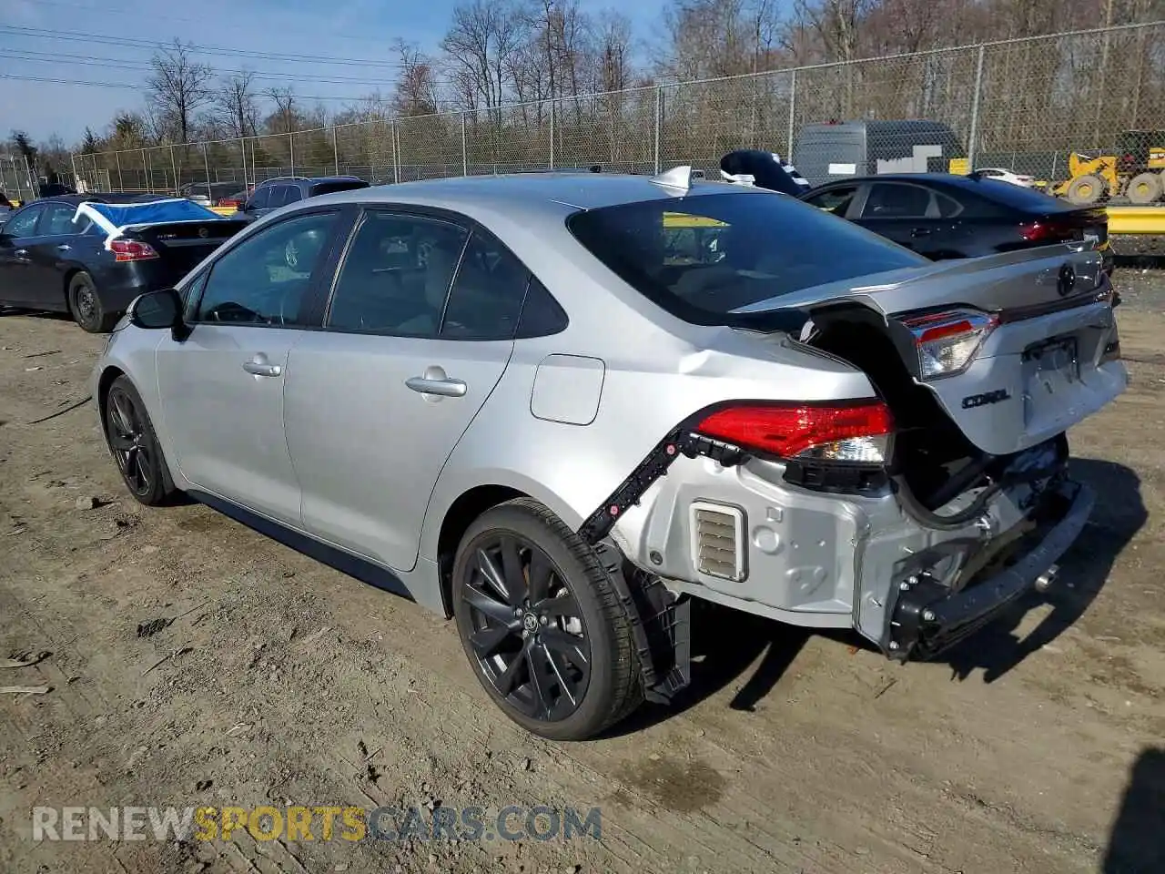 2 Photograph of a damaged car JTDS4MCE2P3516820 TOYOTA COROLLA 2023