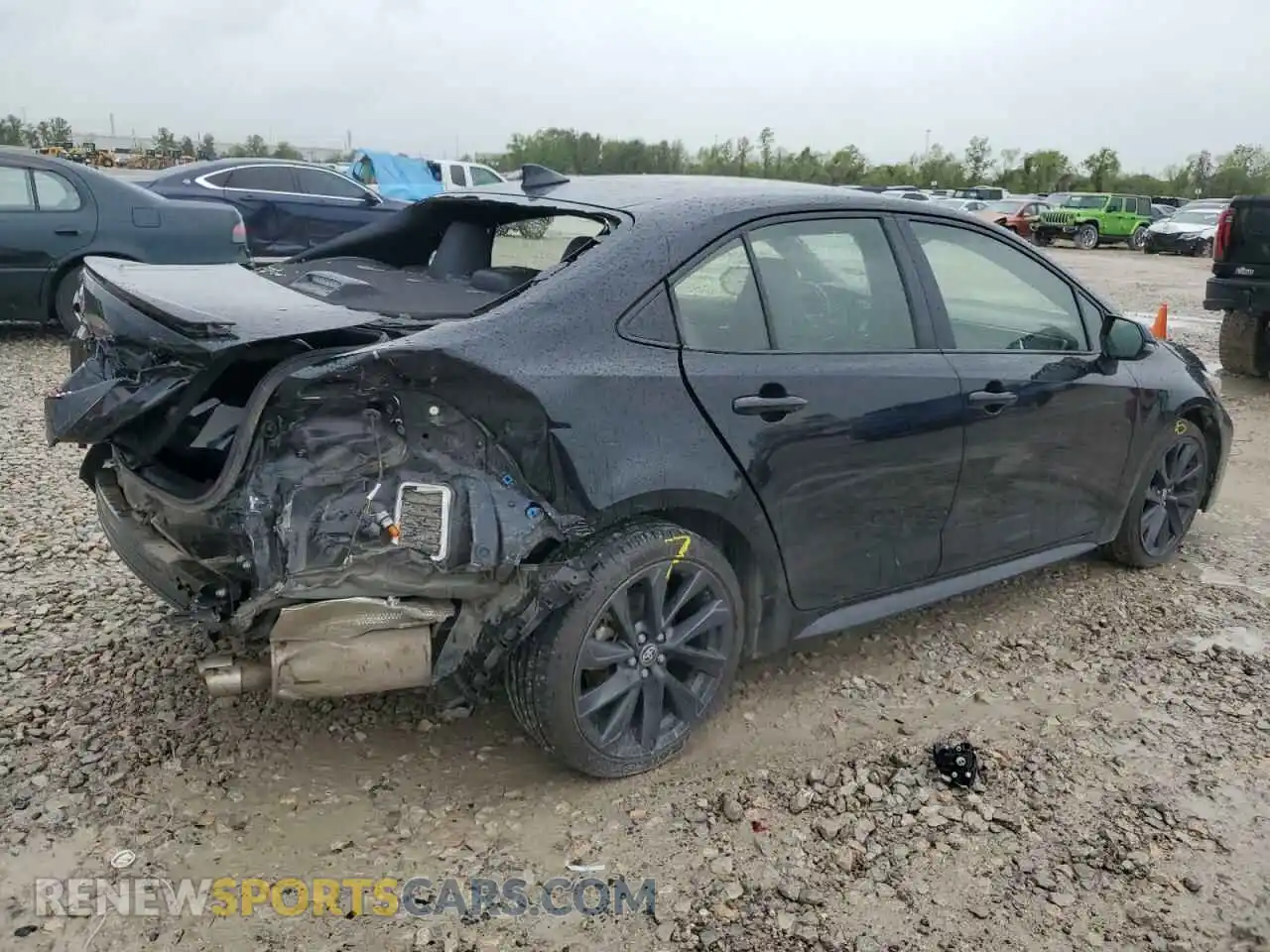 3 Photograph of a damaged car JTDS4MCE4P3514602 TOYOTA COROLLA 2023