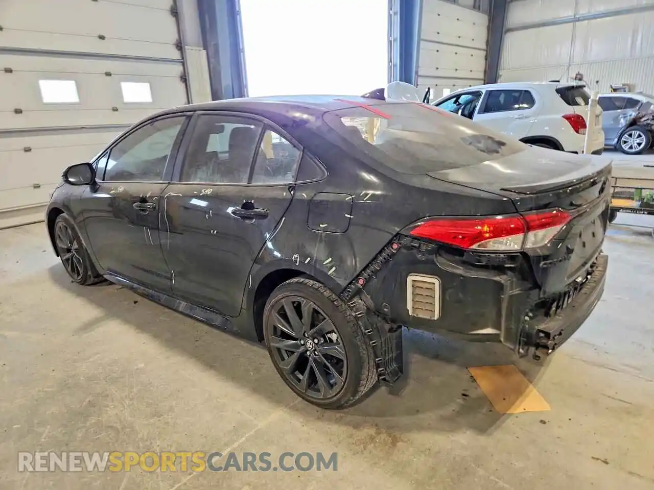 2 Photograph of a damaged car JTDS4MCE6P3517453 TOYOTA COROLLA 2023