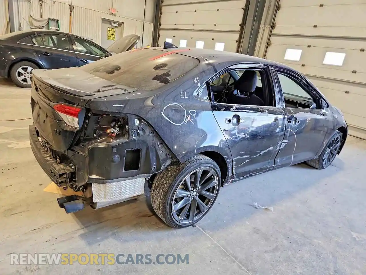 3 Photograph of a damaged car JTDS4MCE6P3517453 TOYOTA COROLLA 2023