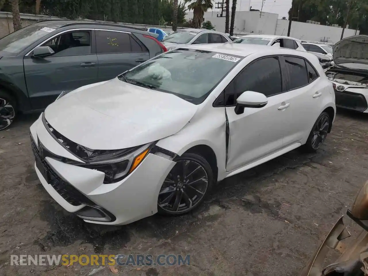 1 Photograph of a damaged car JTNC4MBEXP3208876 TOYOTA COROLLA 2023