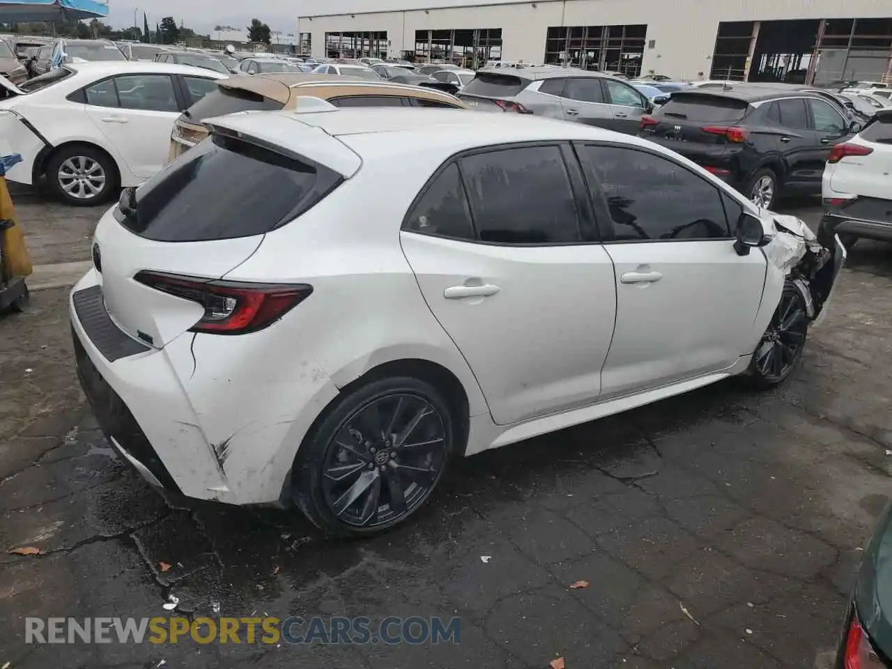 3 Photograph of a damaged car JTNC4MBEXP3208876 TOYOTA COROLLA 2023