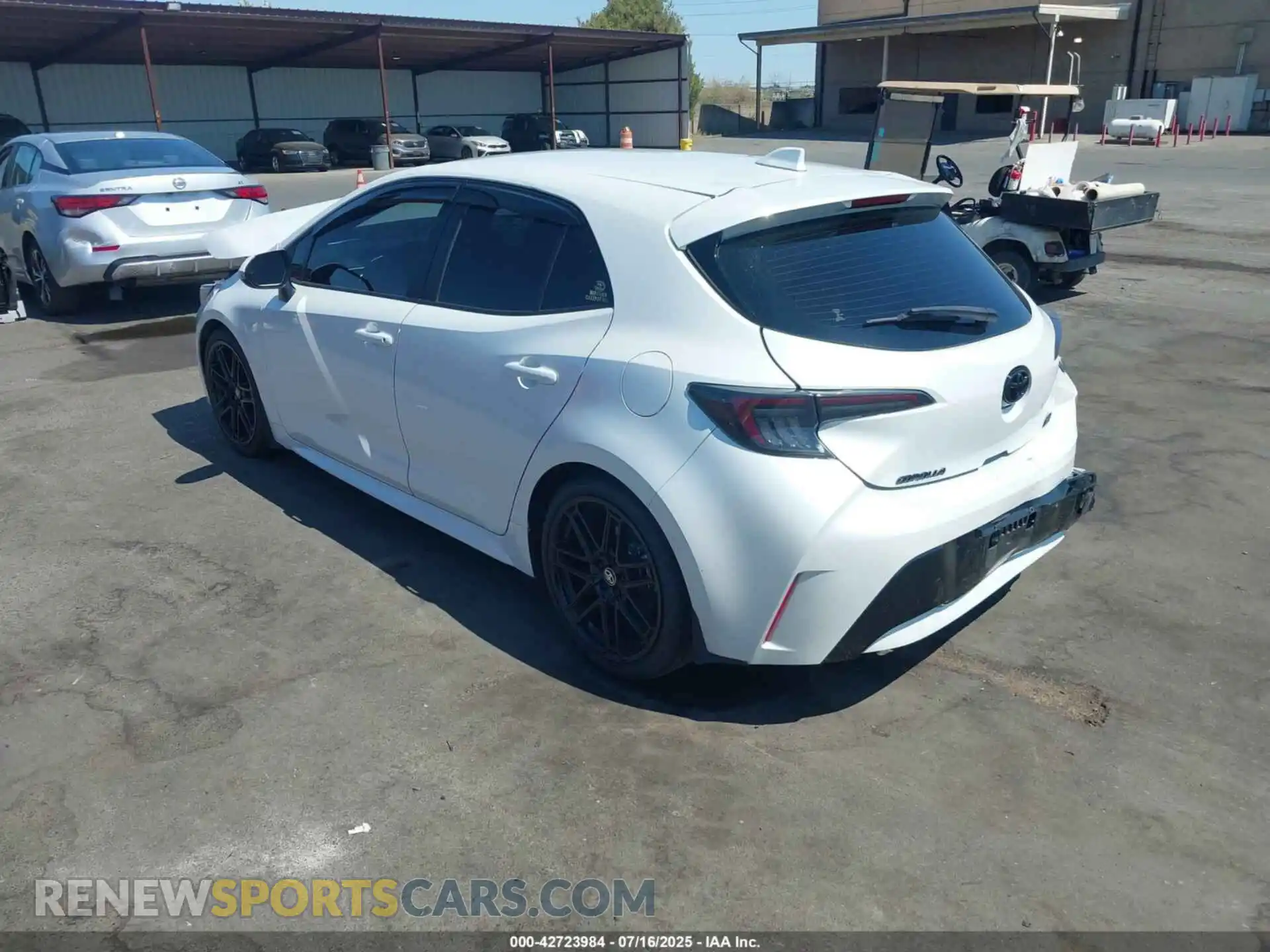 3 Фотография поврежденного автомобиля JTND4MBE1P3202811 TOYOTA COROLLA 2023