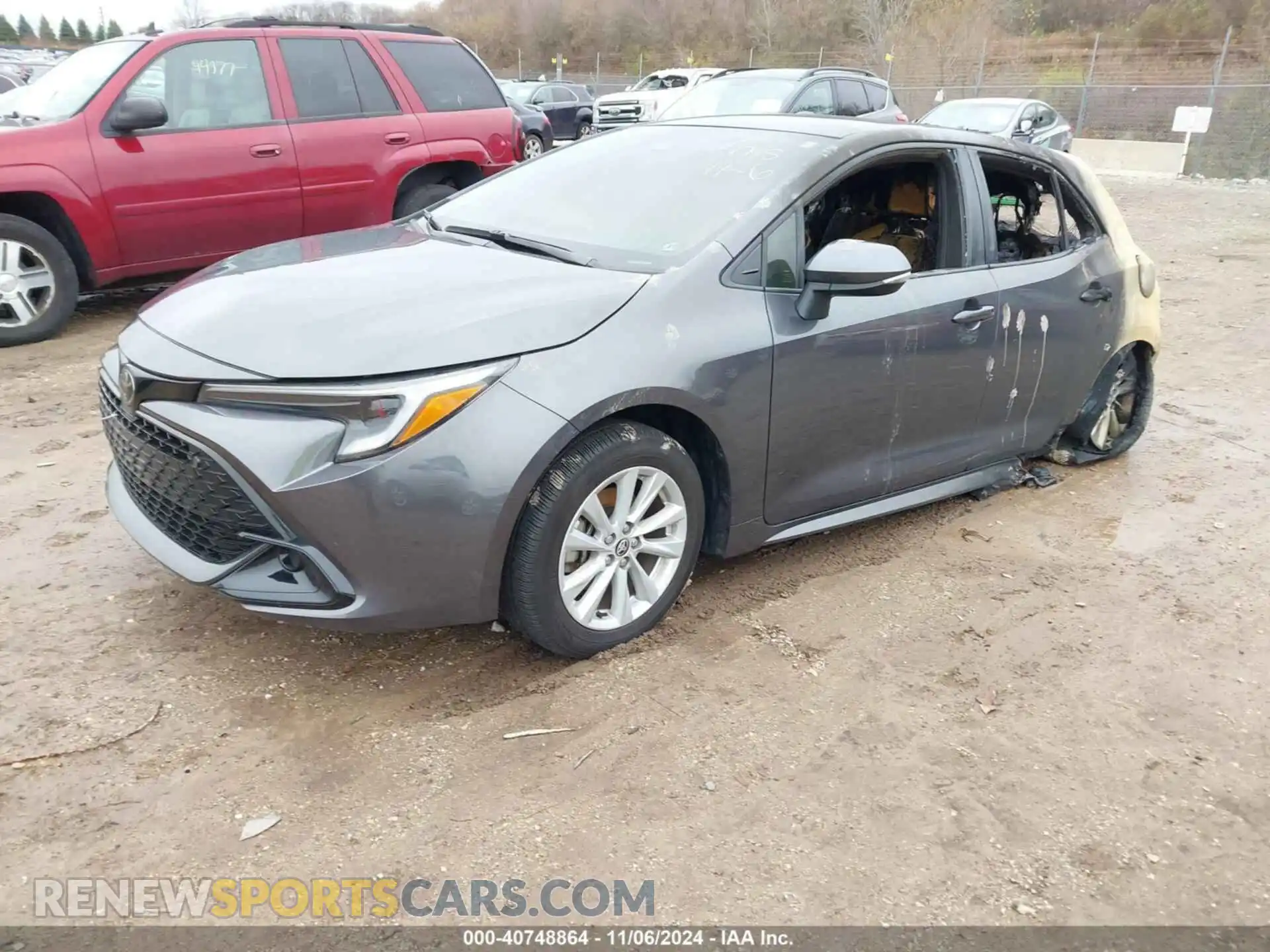 2 Photograph of a damaged car JTND4MBE2P3206799 TOYOTA COROLLA 2023