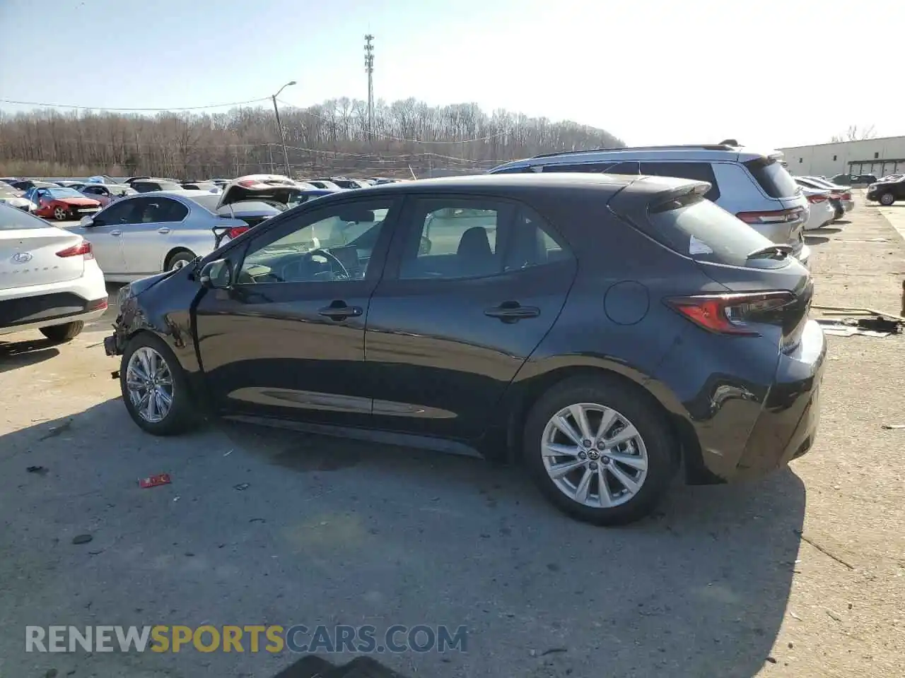2 Photograph of a damaged car JTND4MBE2P3211601 TOYOTA COROLLA 2023