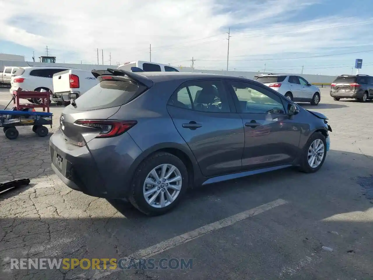 3 Photograph of a damaged car JTND4MBEXP3199228 TOYOTA COROLLA 2023