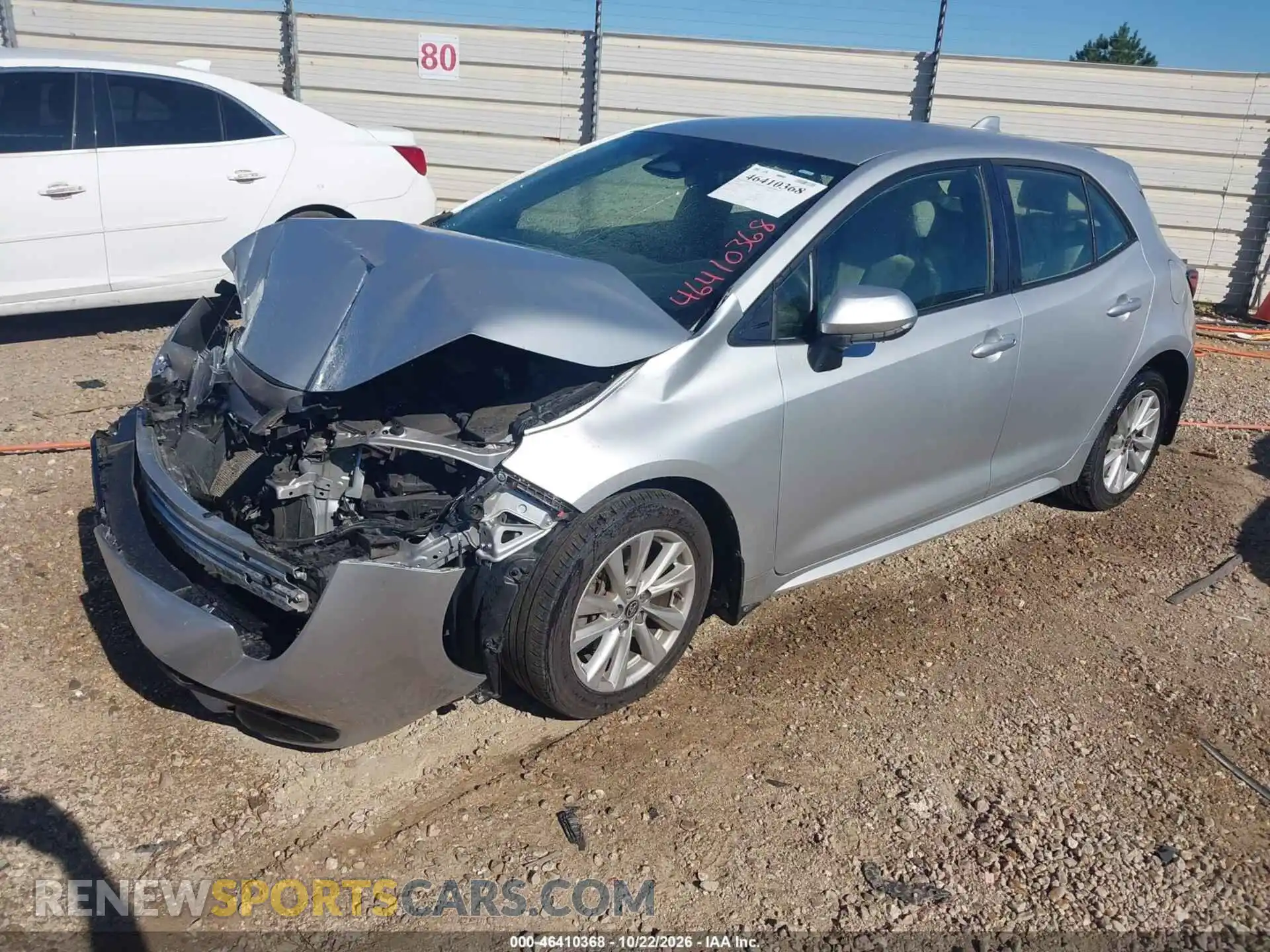 2 Фотография поврежденного автомобиля JTND4MBEXP3205769 TOYOTA COROLLA 2023