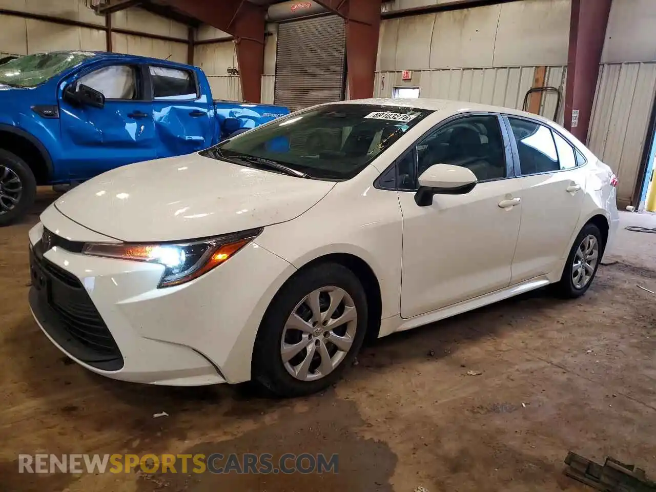 1 Photograph of a damaged car 5YFB4MDE0RP123732 TOYOTA COROLLA 2024