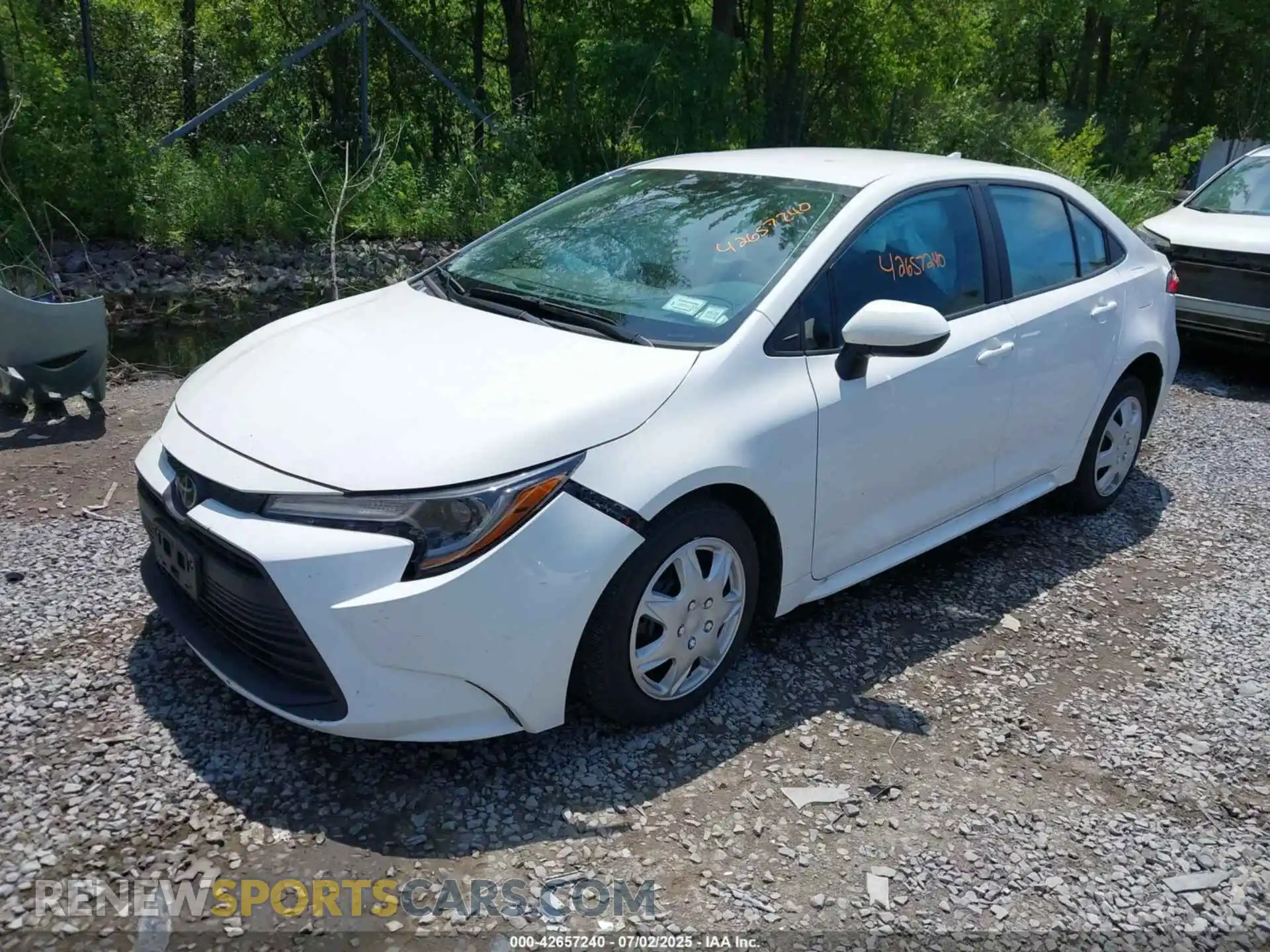 2 Photograph of a damaged car 5YFB4MDE0RP179153 TOYOTA COROLLA 2024