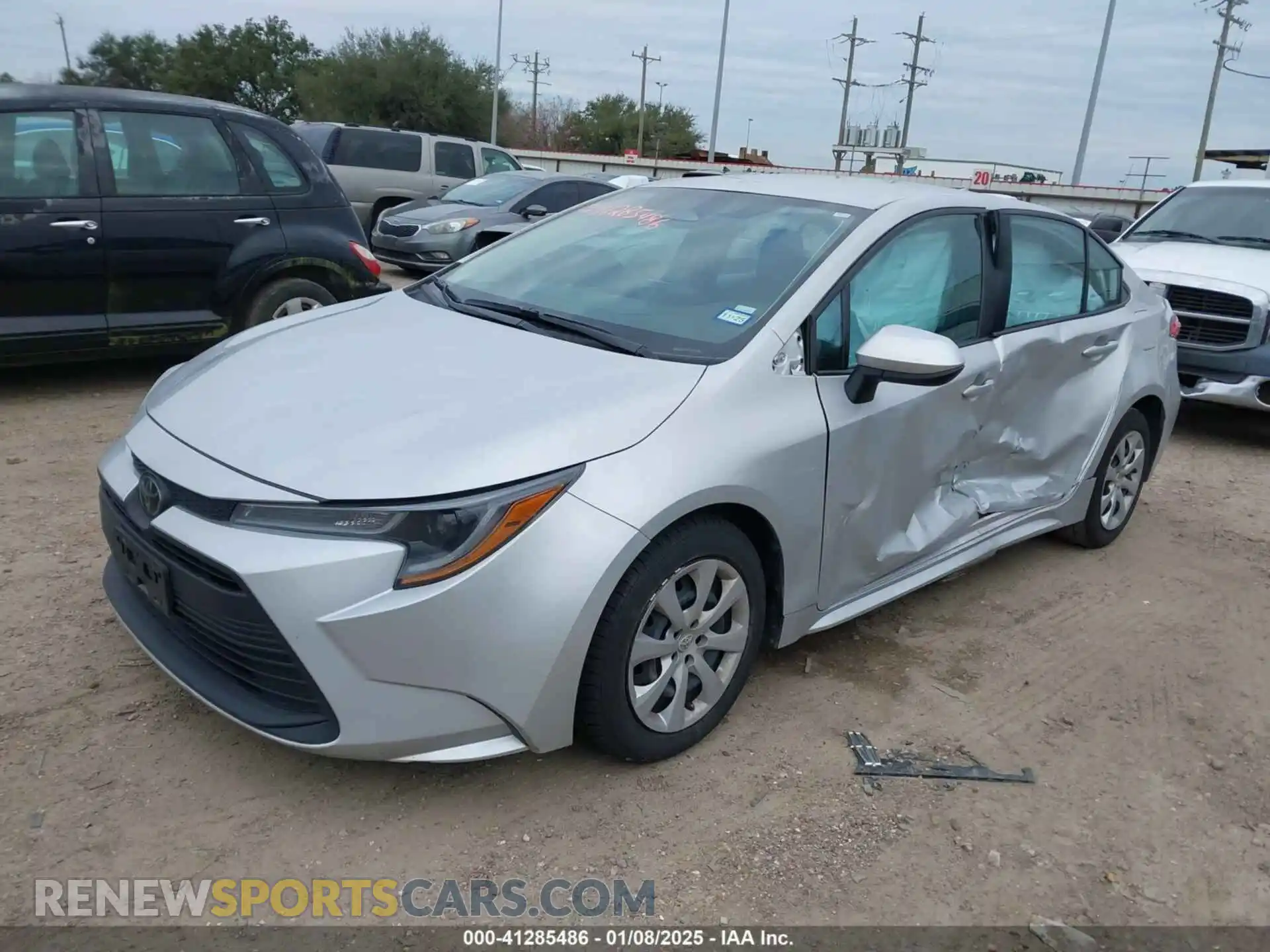 2 Photograph of a damaged car 5YFB4MDE6RP112685 TOYOTA COROLLA 2024