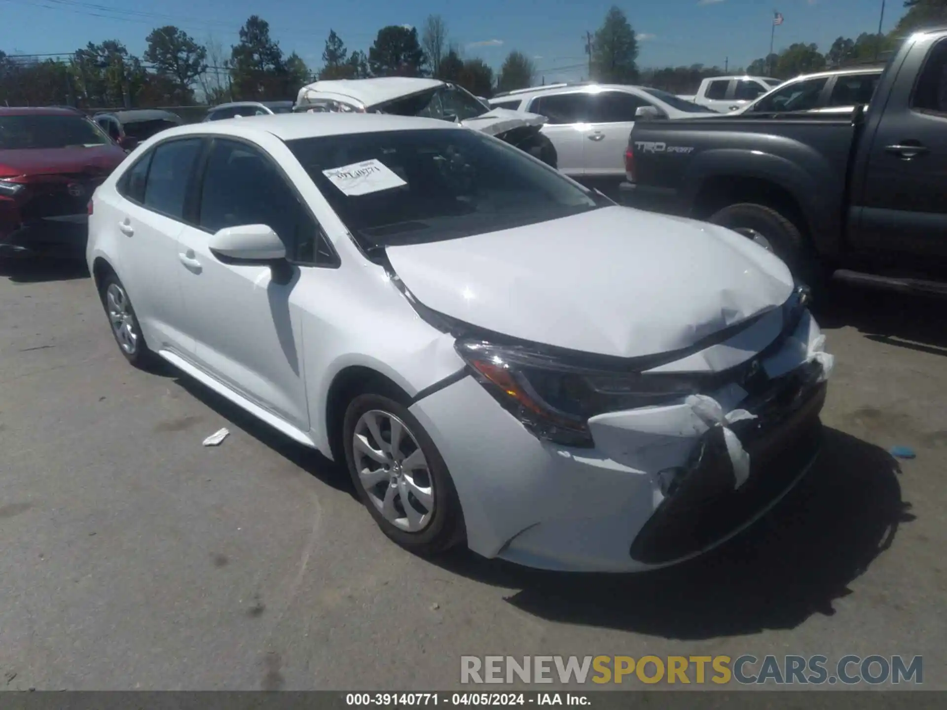 1 Photograph of a damaged car 5YFB4MDE6RP128501 TOYOTA COROLLA 2024