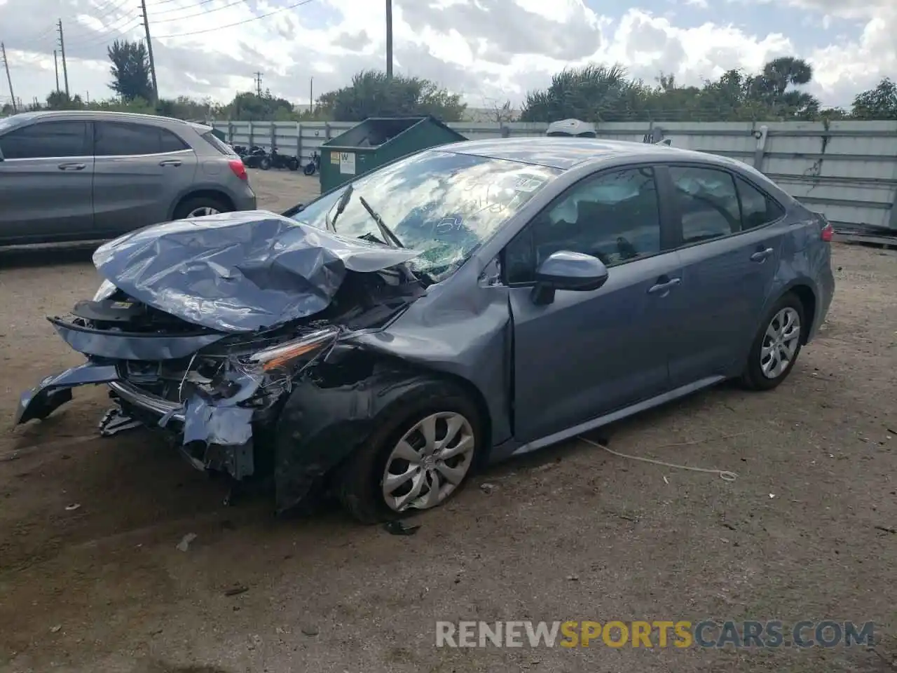 1 Photograph of a damaged car 5YFB4MDE7RP105454 TOYOTA COROLLA 2024