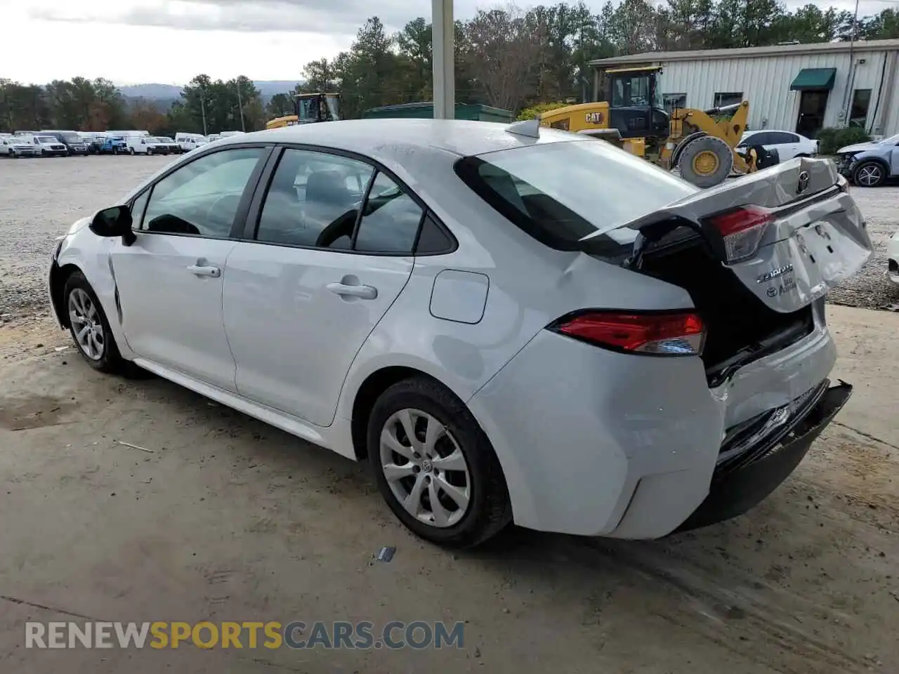 2 fotografías del automóvil dañado 5YFB4MDE8RP152363 TOYOTA COROLLA 2024