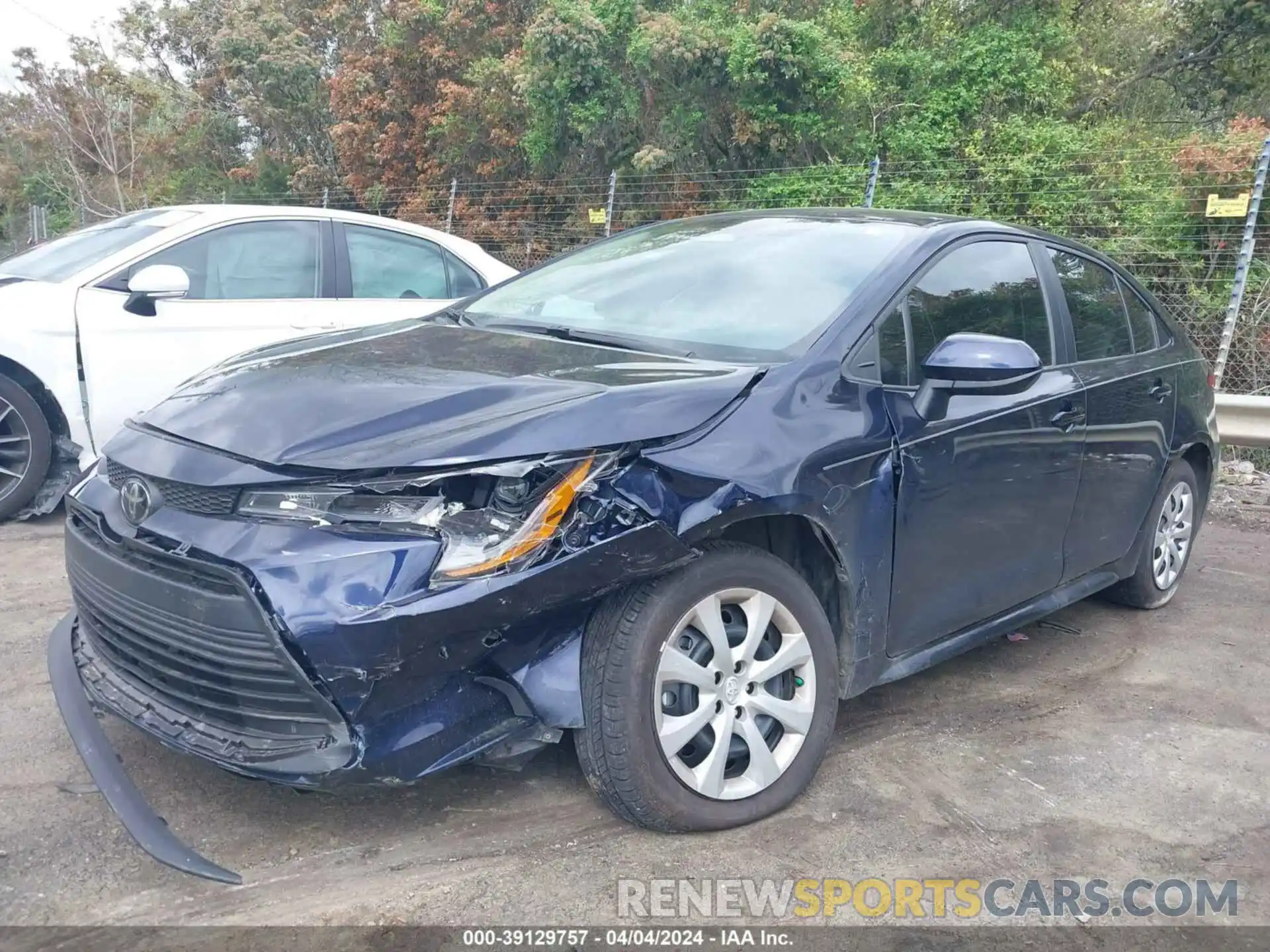 2 Photograph of a damaged car 5YFB4MDE9RP105634 TOYOTA COROLLA 2024