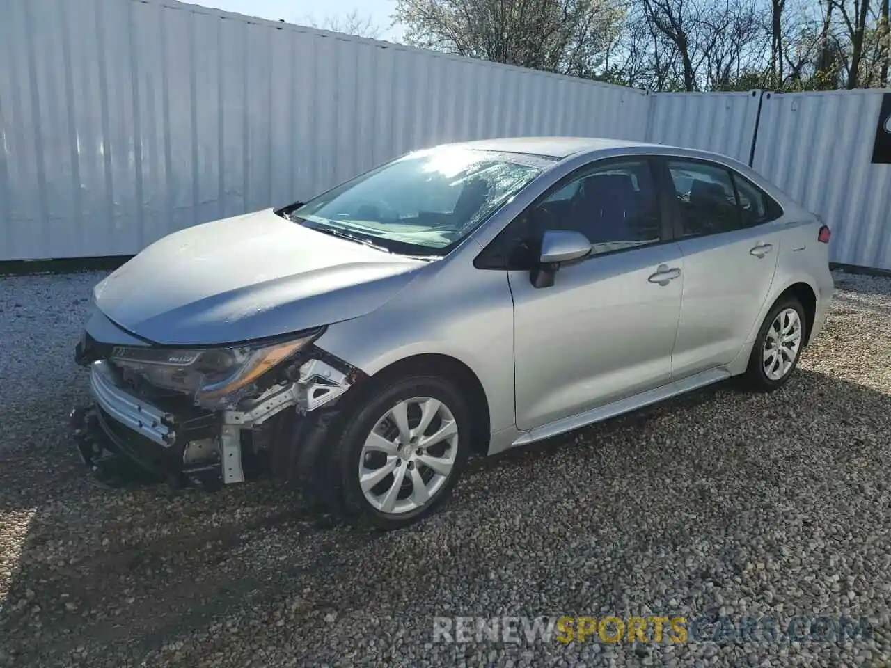 1 Photograph of a damaged car 5YFB4MDEXRP107389 TOYOTA COROLLA 2024