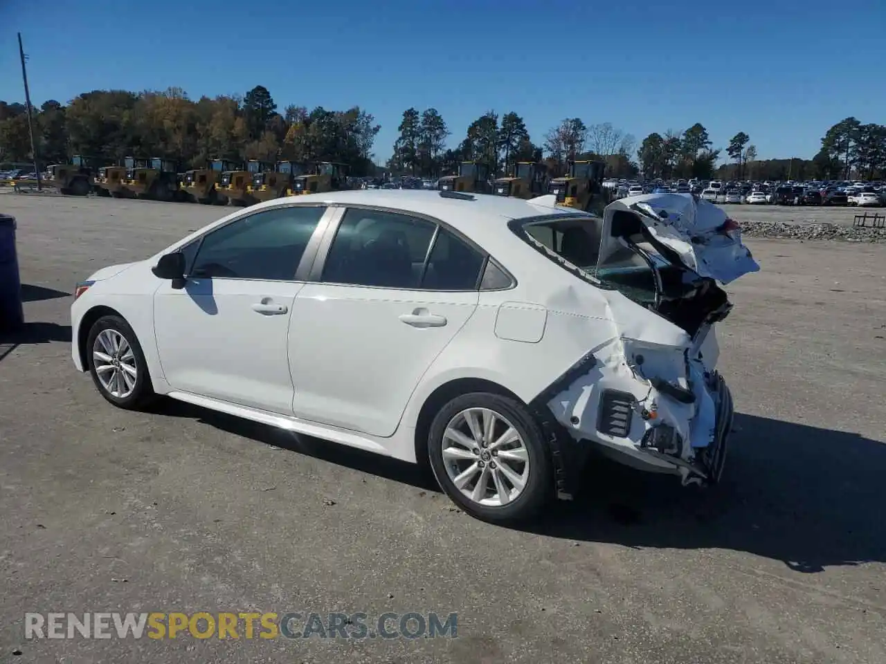 2 fotografías del automóvil dañado 5YFB4MDEXRP113810 TOYOTA COROLLA 2024