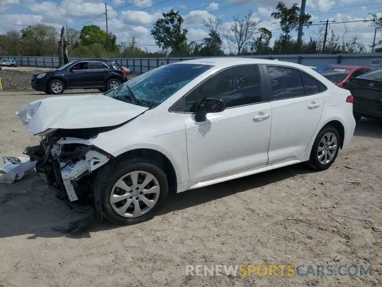 1 Photograph of a damaged car 5YFB4MDEXRP131661 TOYOTA COROLLA 2024