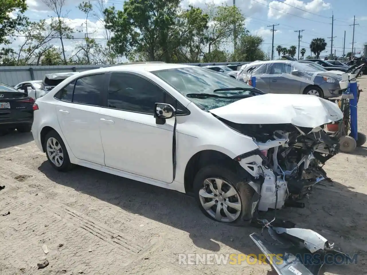 4 Photograph of a damaged car 5YFB4MDEXRP131661 TOYOTA COROLLA 2024