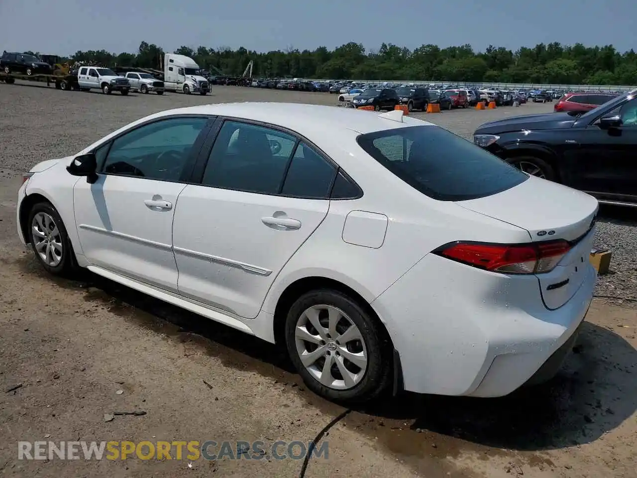 2 fotografías del automóvil dañado 5YFB4MDEXRP137878 TOYOTA COROLLA 2024
