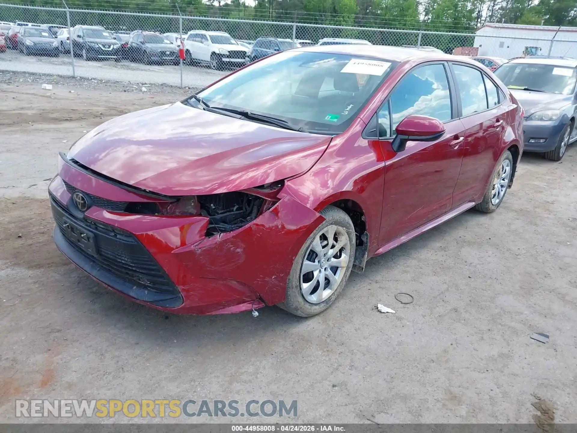2 Photograph of a damaged car 5YFB4MDEXRP213633 TOYOTA COROLLA 2024