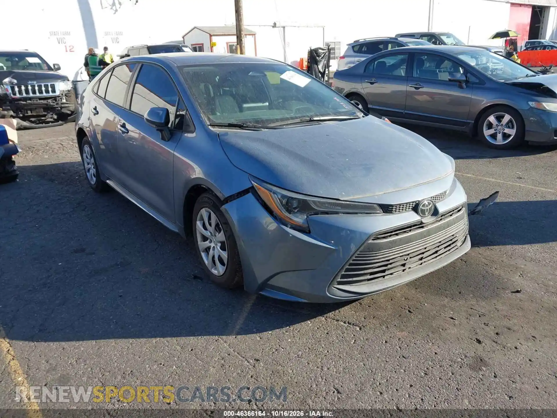 1 Photograph of a damaged car 5YFB4MDEXRT146113 TOYOTA COROLLA 2024