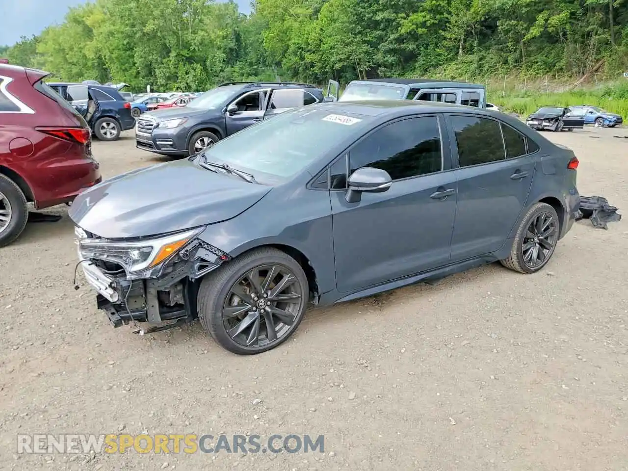 1 Photograph of a damaged car 5YFP4MCE3RP212931 TOYOTA COROLLA 2024