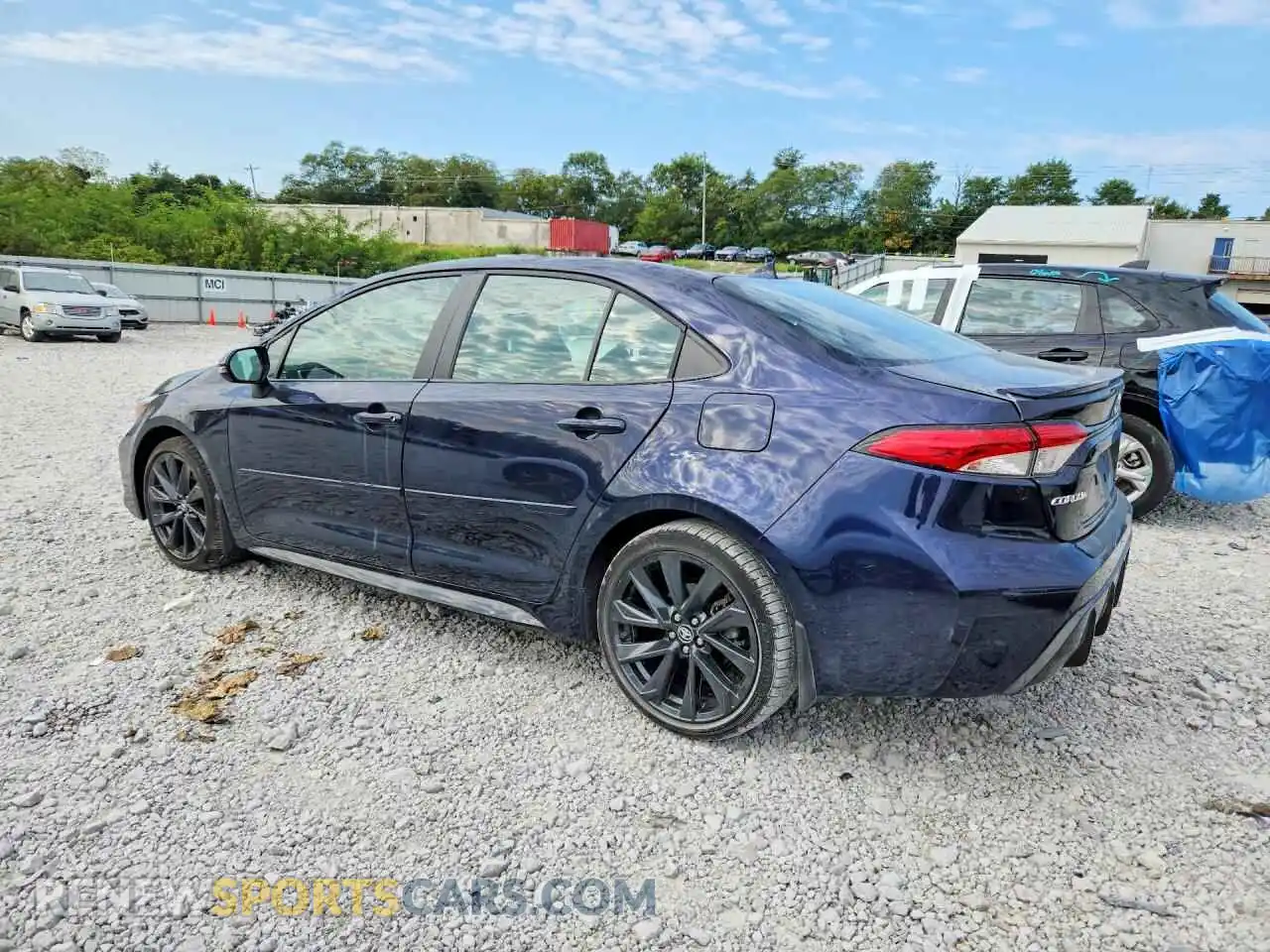 2 fotografías del automóvil dañado 5YFP4MCE6RP200983 TOYOTA COROLLA 2024